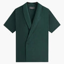 Kith Cupro Linen Short Sleeve Thompson Crossover Shirt Stadium