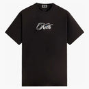 Kith Cursive Logo Tee Black
