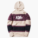 Kith Delk Paneled Hoodie Ivory
