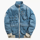 Kith Denim Aviation Bomber Jacket Hosu 2.0 Wash