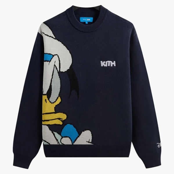 Kith Disney Donald Duck Lewis Crewneck Sweater Nocturnal