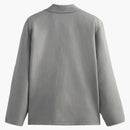 Kith Double Knit Coaches Jacket Light Heather Grey