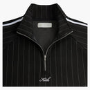 Kith Double Weave Riley Quarter Zip Black