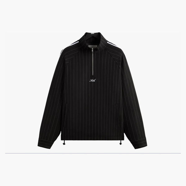 Kith Double Weave Riley Quarter Zip Black