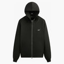 Kith Double Weave Selfridge Zip Up Hoodie Black