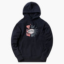 Kith Eea Globe Logo Hoodie Navy