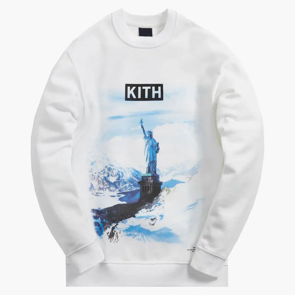 Kith Ellis Mountain Crewneck White