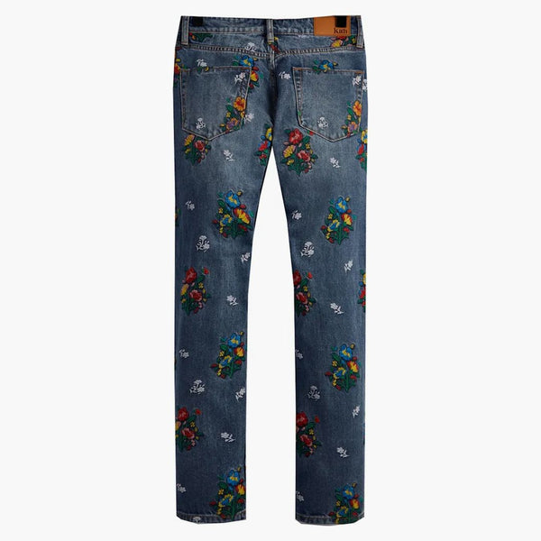 Kith Embroidered Varick Denim Jeans Indigo