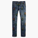 Kith Embroidered Varick Denim Jeans Indigo