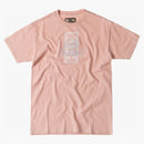 Kith Fake Friends Script Tee Pink