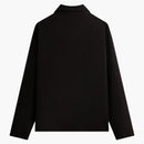 Kith Felted Jersey Lane Coaches Jacket Black