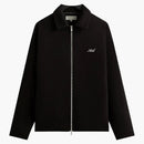 Kith Felted Jersey Lane Coaches Jacket Black