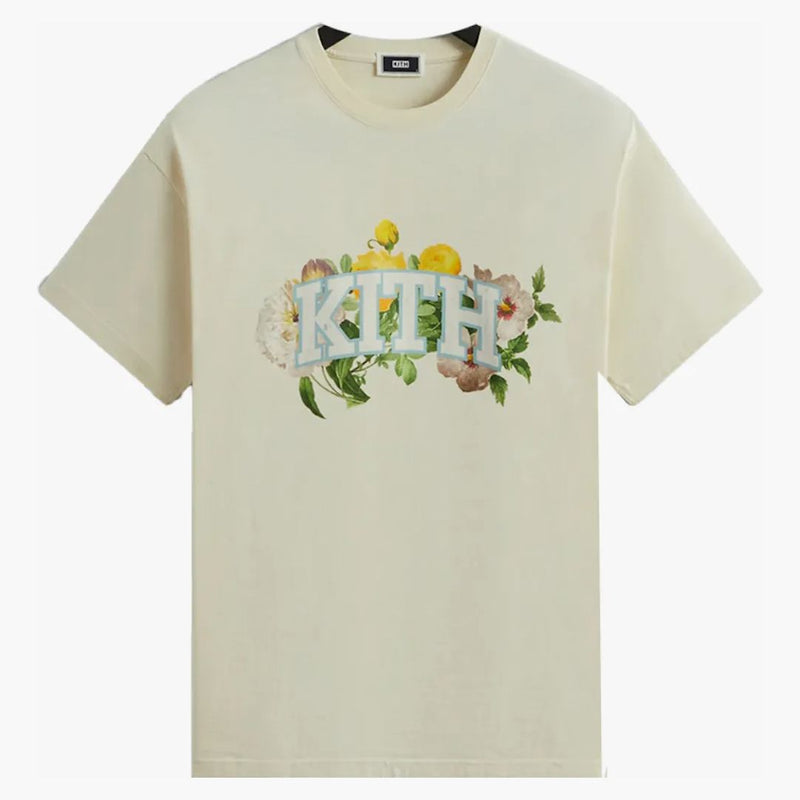 Kith Floral Arch Vintage Tee Sandrift