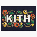 Kith Floral Classic Logo Long Sleeve Tee Nocturnal