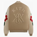Kith Floral Crest Wyona Full Zip Sweater Canvas