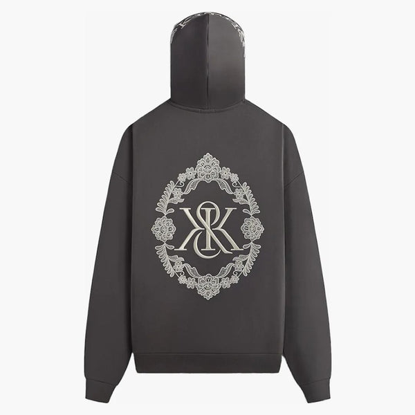 Kith Floral Lace Nelson Hoodie Carbon