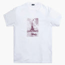 Kith Floral Marron Eiffel Tee White
