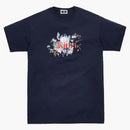 Kith Floral Serif Tee Navy