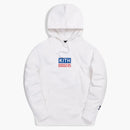 Kith For Major League Baseball Los Angeles Dodgers Logo Script Hoodie White