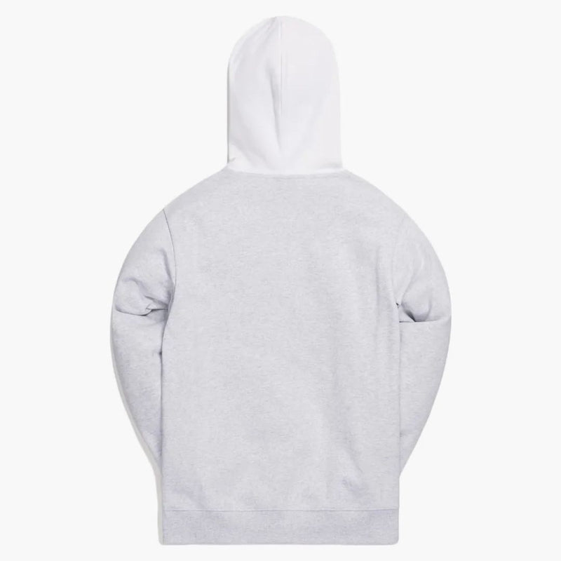 Kith For Major League Baseball Los Angeles Dodgers Script Hoodie Light Heather Grey