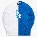 Kith For Major League Baseball Los Angeles Dodgers Split L/s Tee Multi