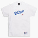 Kith For Major League Baseball Los Angeles Dodgers Tee White/royal