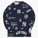 Kith For Major League Baseball New York Yankees All Over L/s Tee Navy