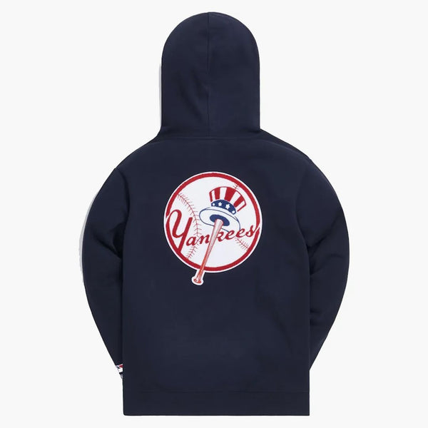 Kith For Major League Baseball New York Yankees Classic Logo Hoodie Navy