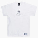 Kith For Major League Baseball New York Yankees Icon Script Box Tee White