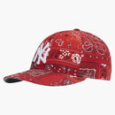 Kith New era Yankees Deconstructed Bandana Low Profile Cap Pyre