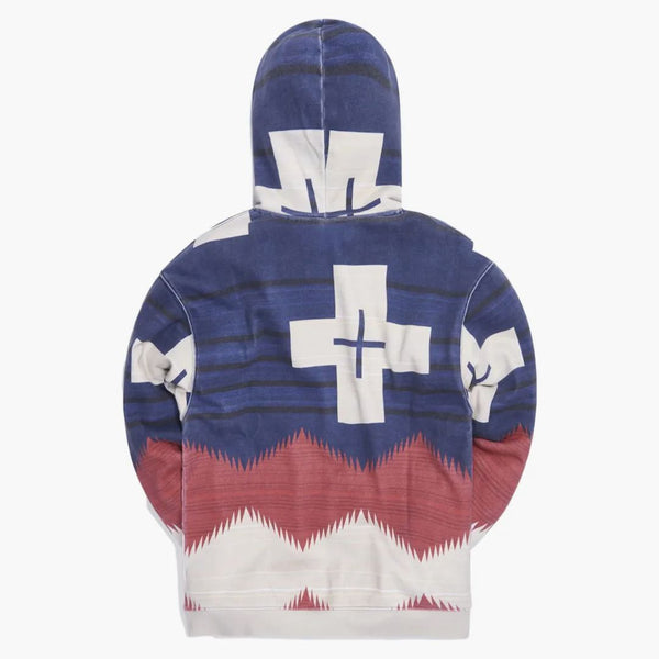 Kith för Pendleton Brave Star Williams III Hoodie Navy/Multi