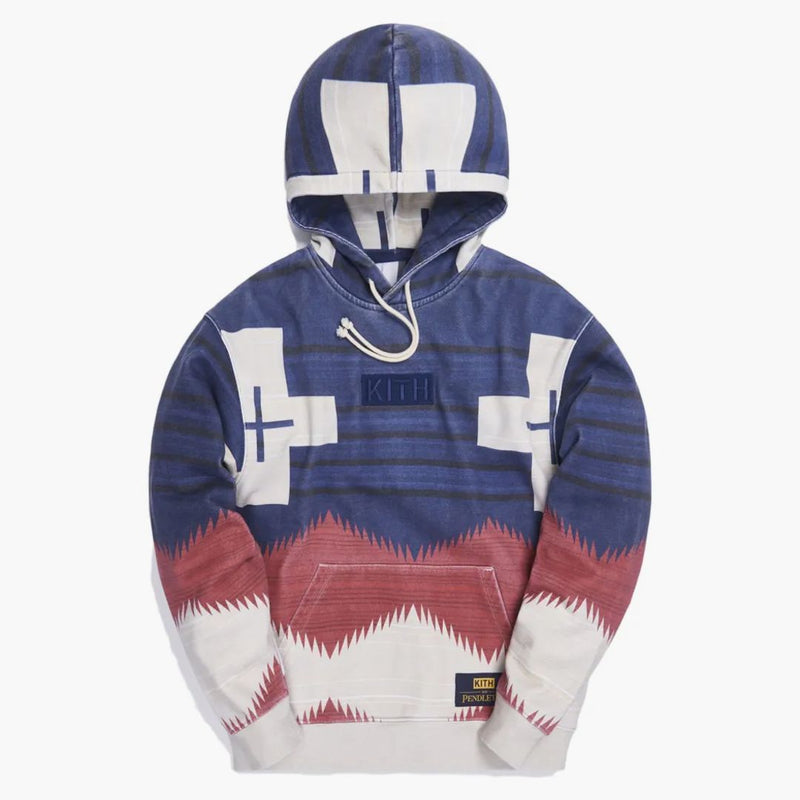 Kith for Pendleton Brave Star Williams III Hoodie Navy/Multi