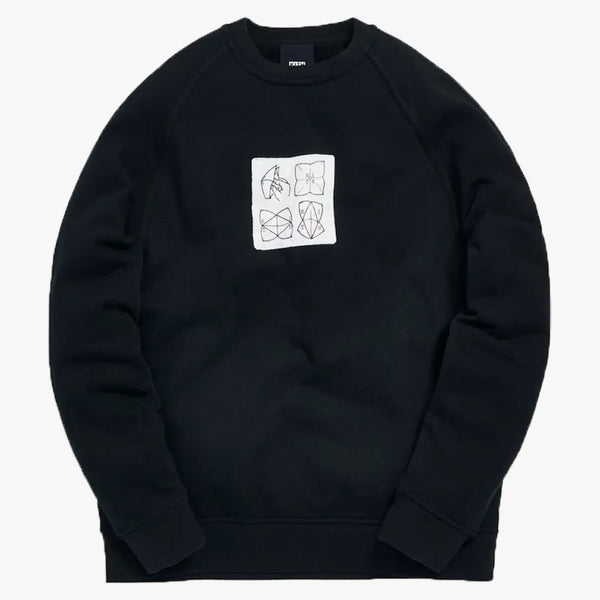 Kith Fortune Teller Crewneck Black
