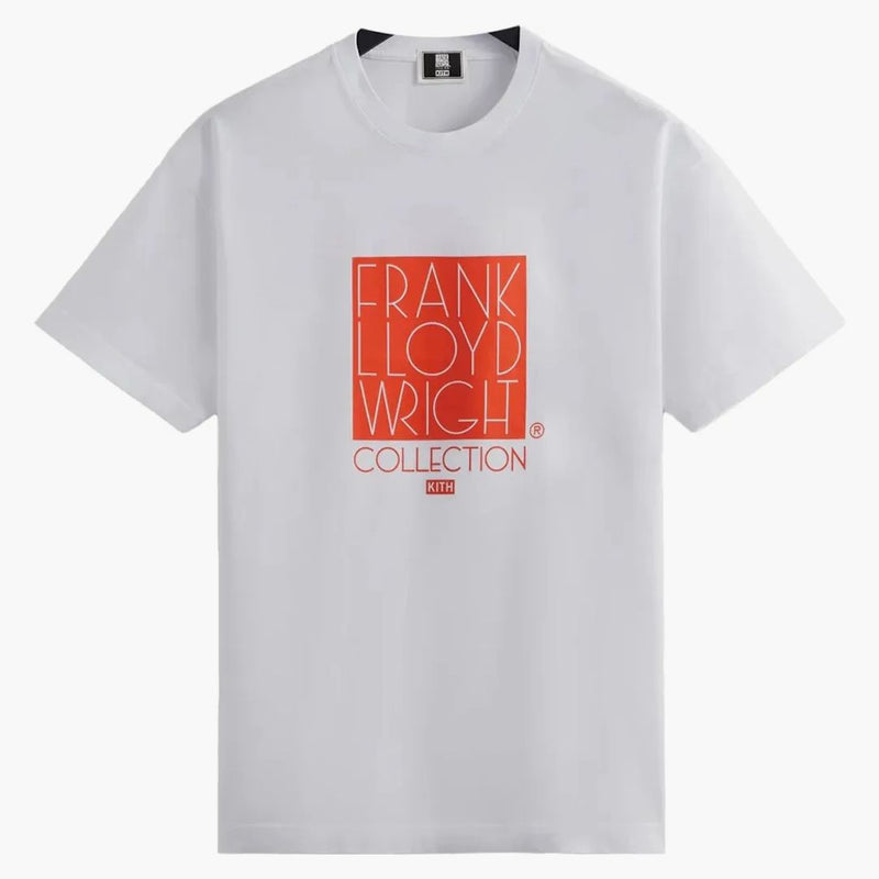 Kith Frank Lloyd Wright Foundation Logo Tee White