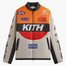 Kith Full Zip Brixton Puffed Shirt Jacket Sandrift