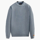 Kith Garment Dyed Meyer Knit Crewneck Woven