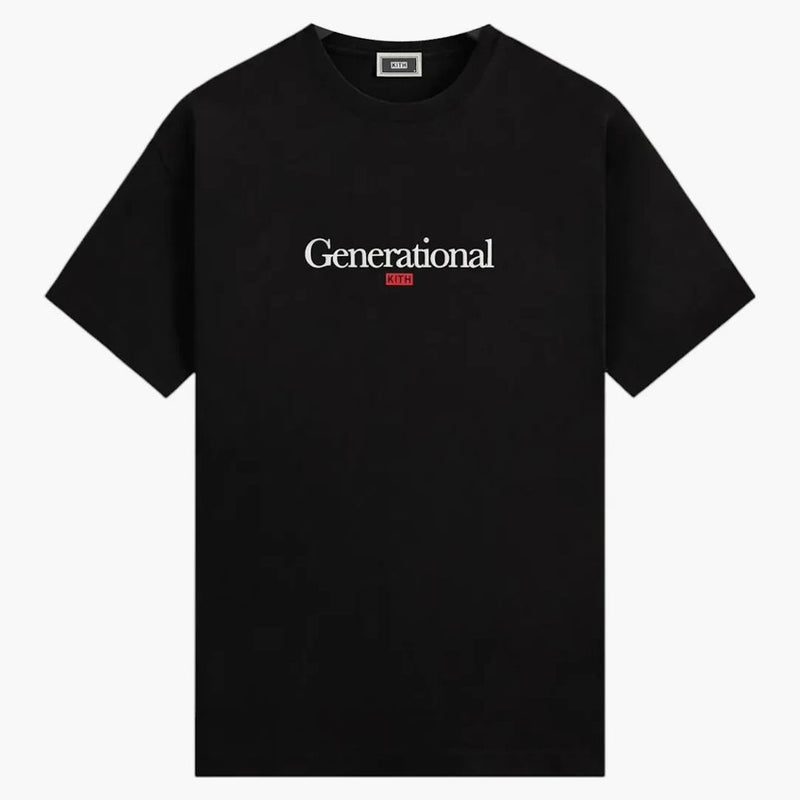 Kith Generational Quote Tee Black