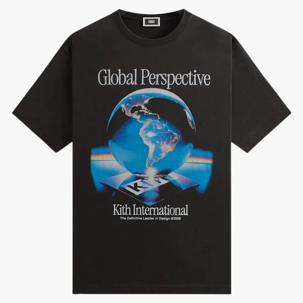 Kith Global Perspective Vintage Tee Black