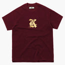 Kith Gothic K Tee Burgundy