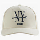 Kith Gwynn Pinch Crown Snapback Hat Sandrift