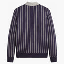 Kith Harmon Rugby Pullover Sweater Nocturnal Heather