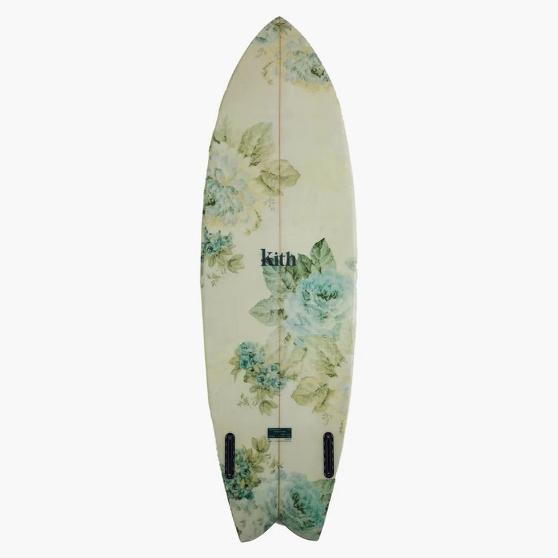 KITH Hayenshaepes Vintage Roses Twin Surfboard Waffle