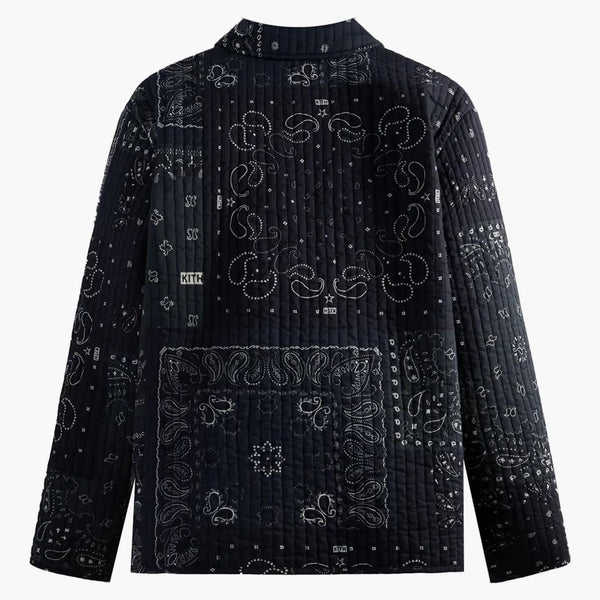 Kith Hayward Quilted Coaches Jacket Nocturnal