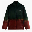 Kith Hazy Script Harper Vintage Sherpa Full Zip Jacket Stadium