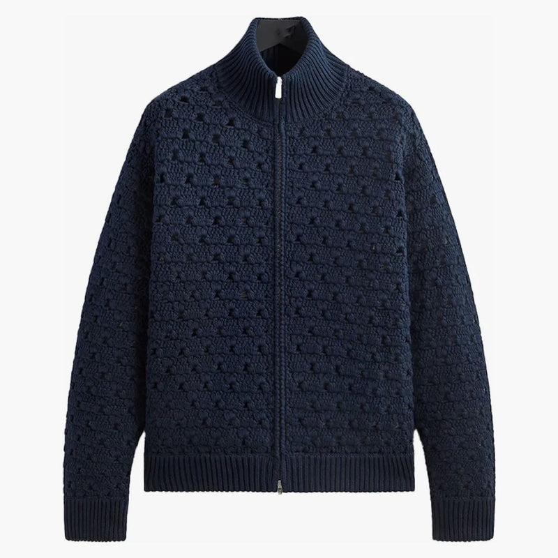 Kith Highland Crochet Wyona Fullzip Abyss
