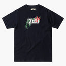 Kith In Bloom Classic Logo Tee Navy