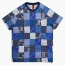 Kith Indigo Patchwork Howard Tee Navy/multi