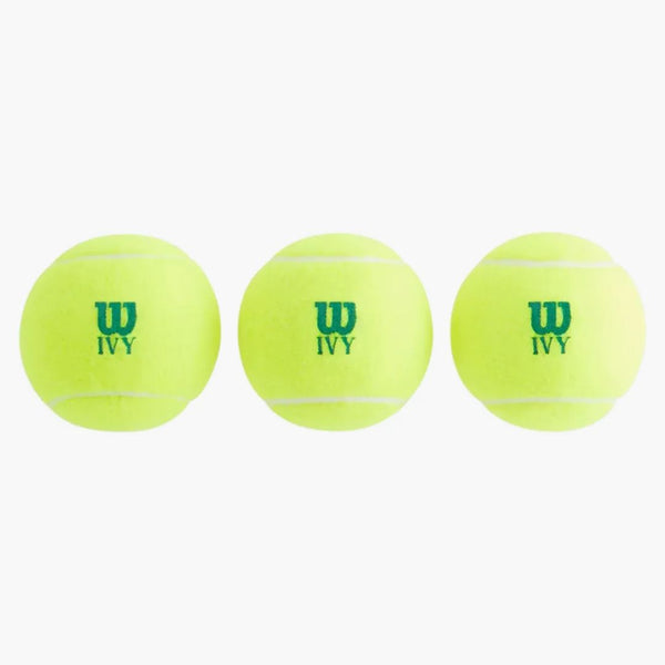 Kith Ivy Padel Ball Set (3 Pack) Yellow
