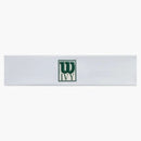 Kith Ivy Wilson Logo Wide Headband White