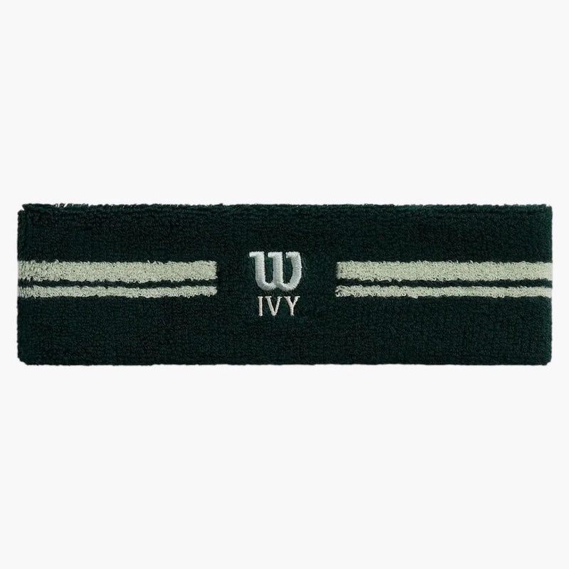 Kith Ivy Wilson Terry Stripe Headband Ivy Green